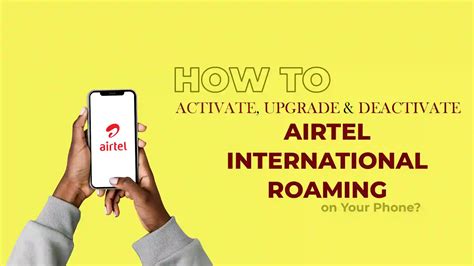 deactivate international roaming airtel.